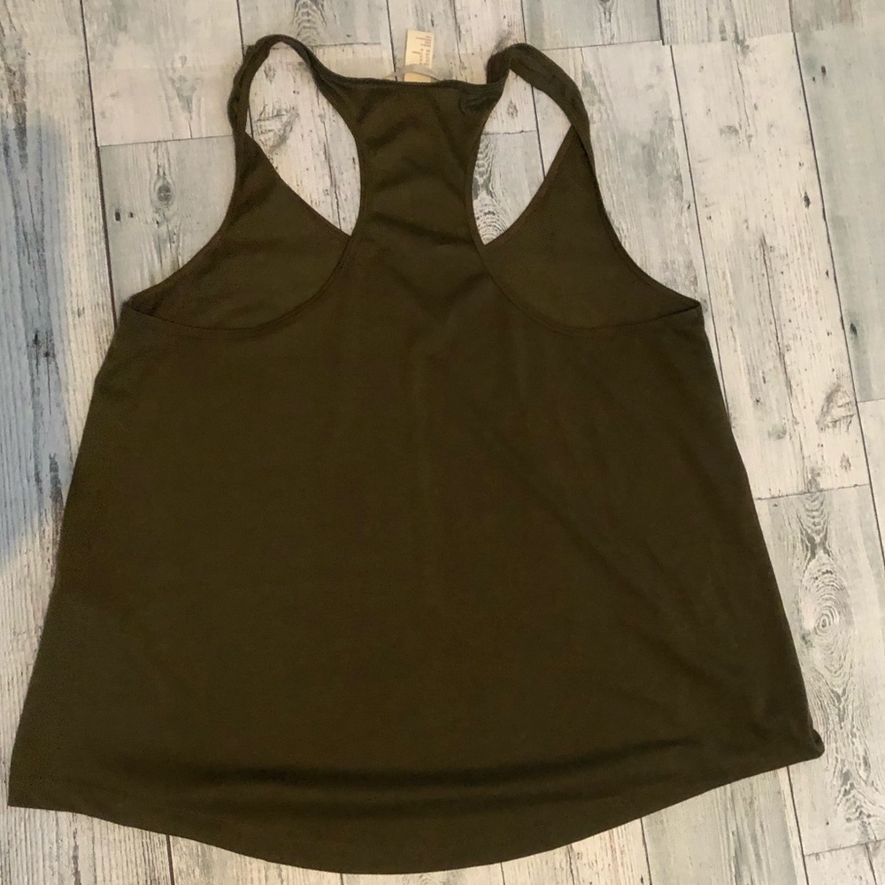 Hunter Green H&M Racerback Tank - Picture 2 of 5